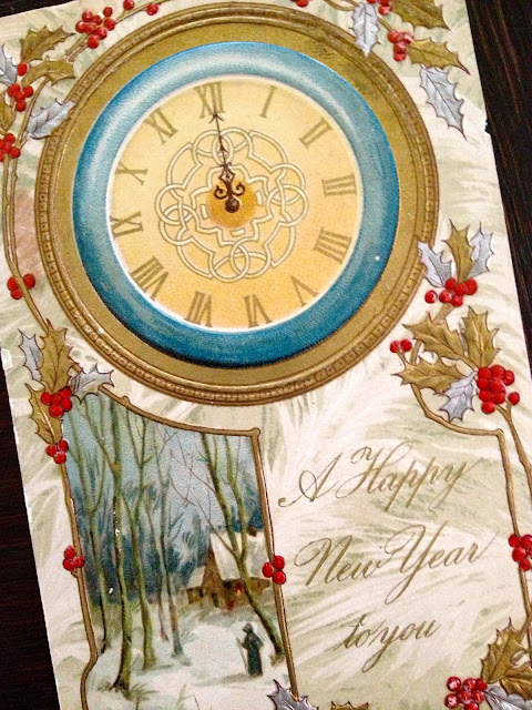 Vintage New Year's Eve Cards