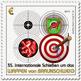 Briefmarke als Aufkleber 1 - Das sind "keine" echten Briefmarken der Deutschen Bundespost