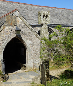 Entrance to church Cornwall