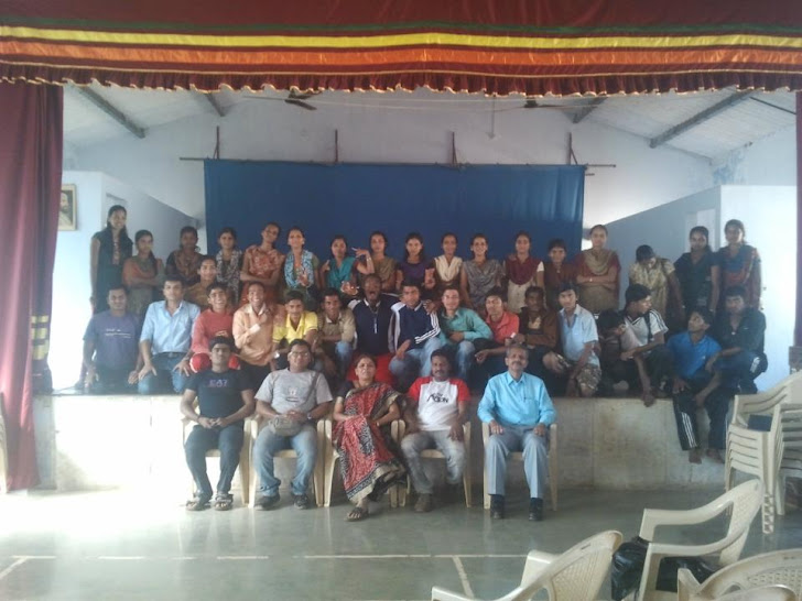 Margtamahane College ( Vasant Rao Bhagavat Madhymik Vidyalay) during annul function 2012