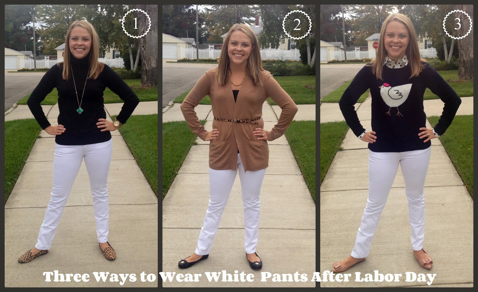 Everyday Fashion and Finance Three Ways to Wear White Pants After