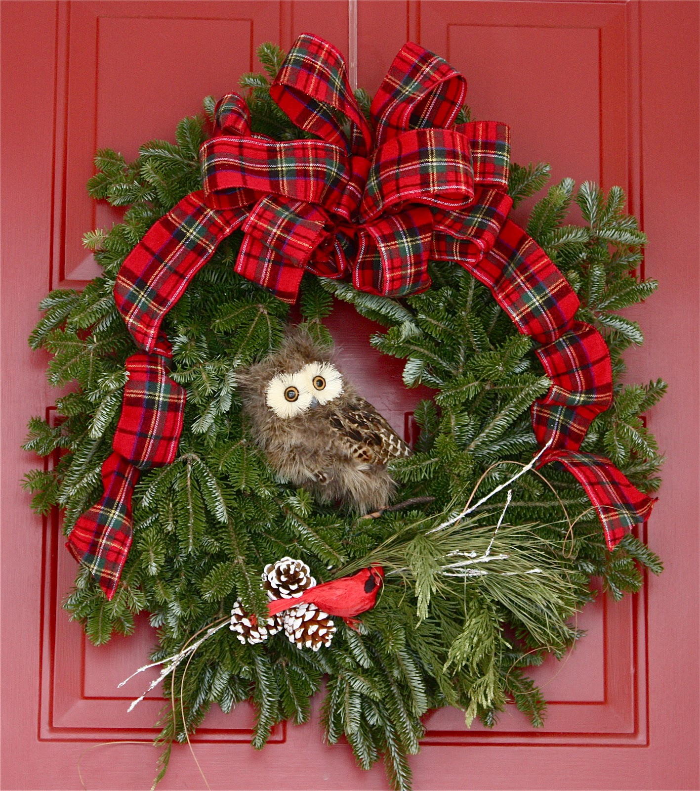 The Yellow Cape Cod Michigan Christmas Outdoor Home Tour