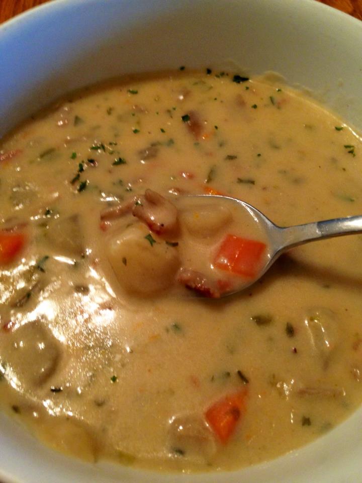 The Comforting Vegan Vegan Clam Chowder