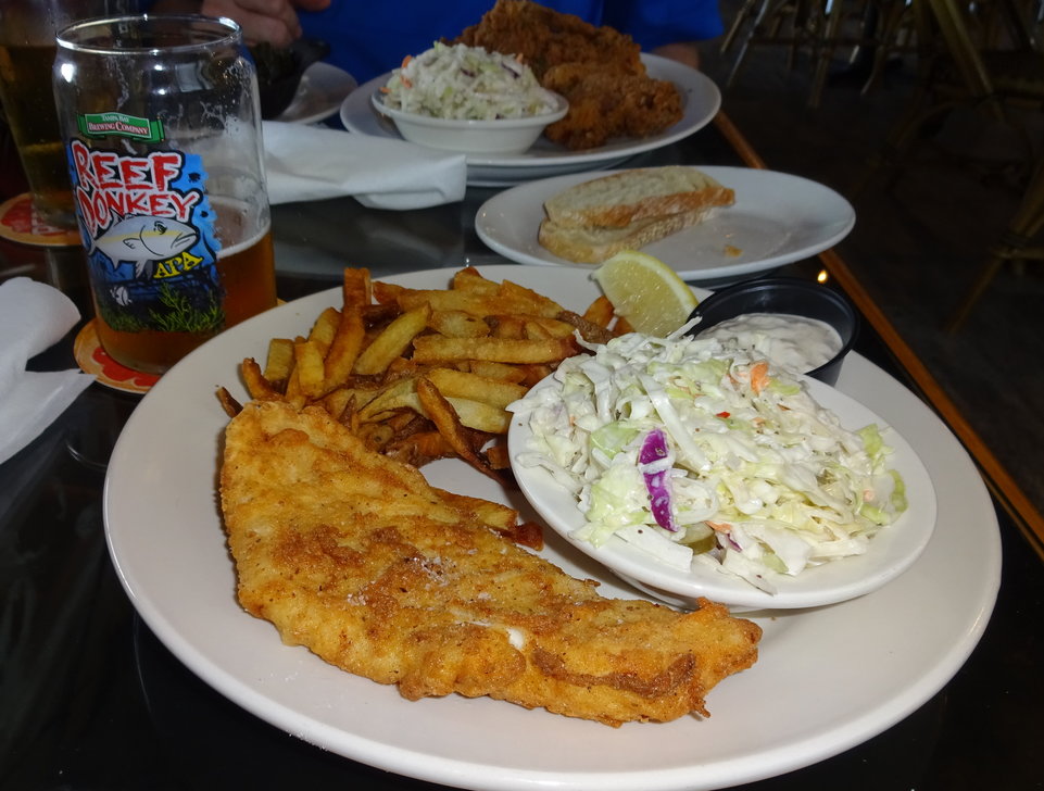 Epicurean Perils of Sweet Polly Hog Island Fish Camp, Dunedin, FL