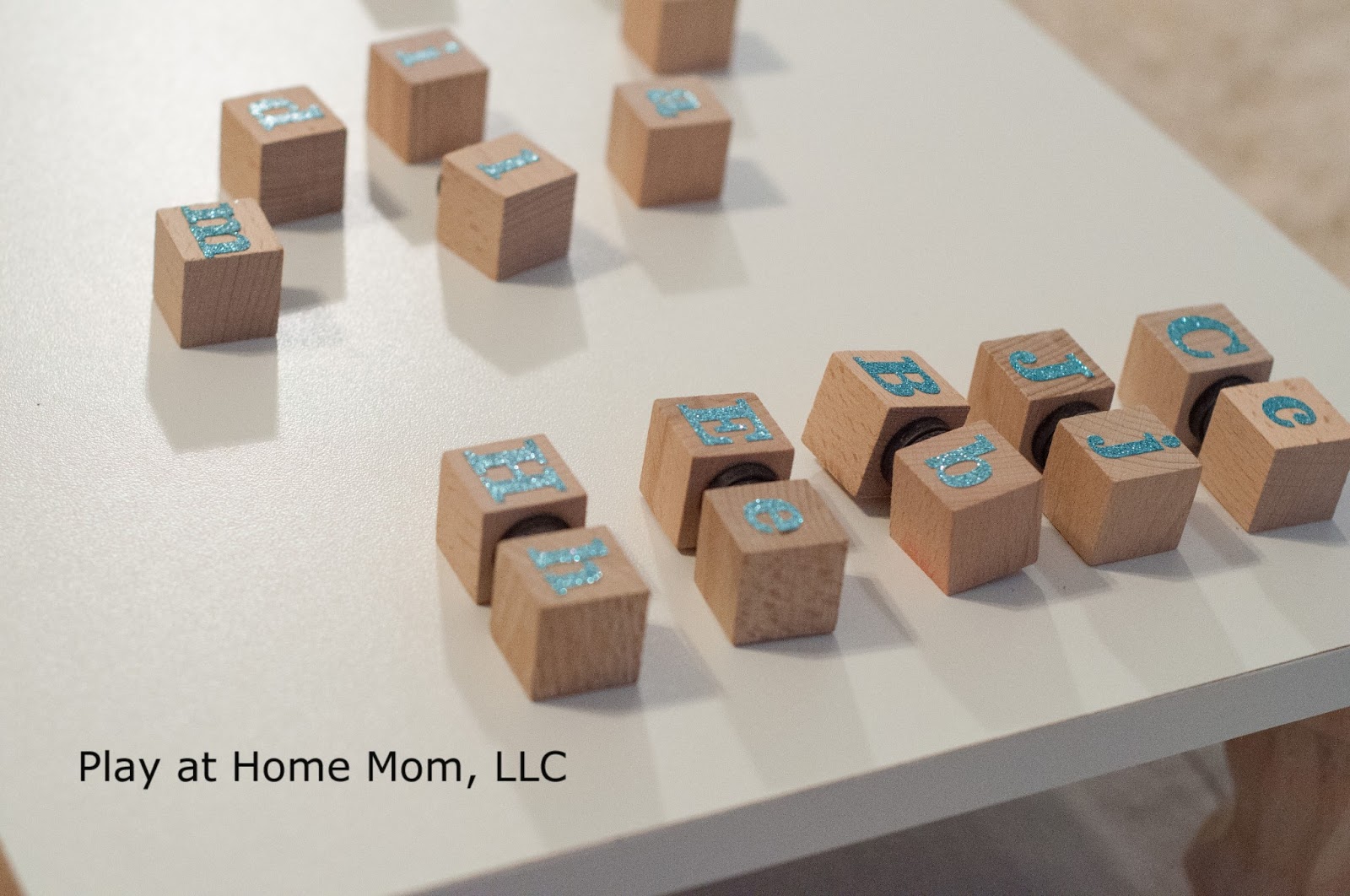 Play At Home Mom LLC DIY Match Blocks