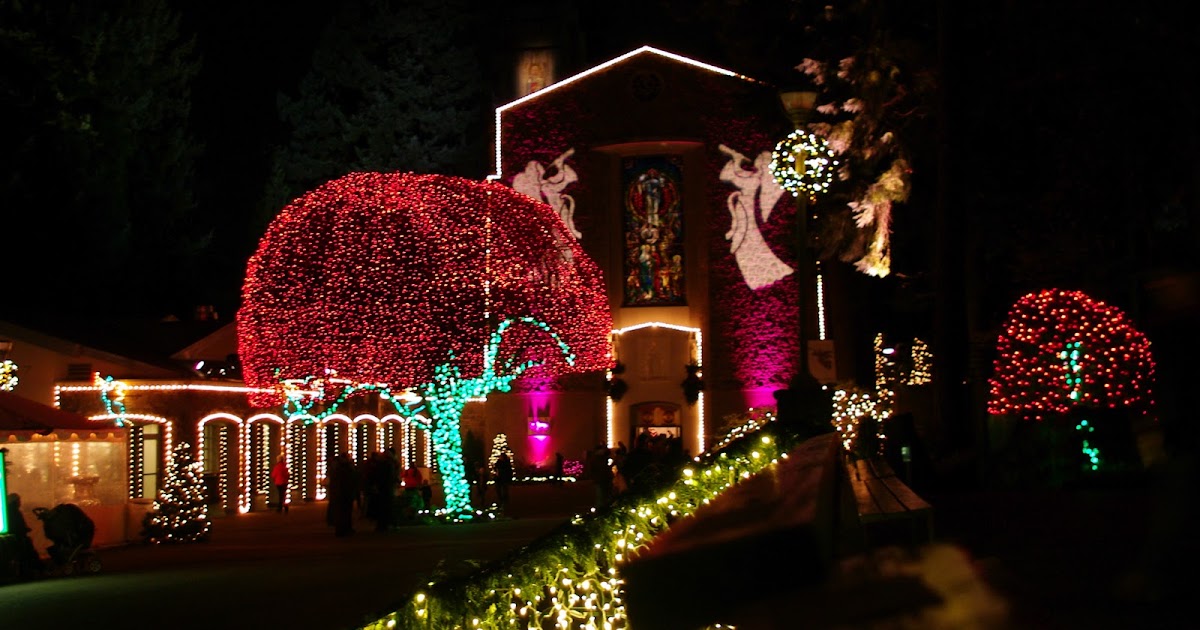 passengers on a little spaceship the grotto's festival of lights