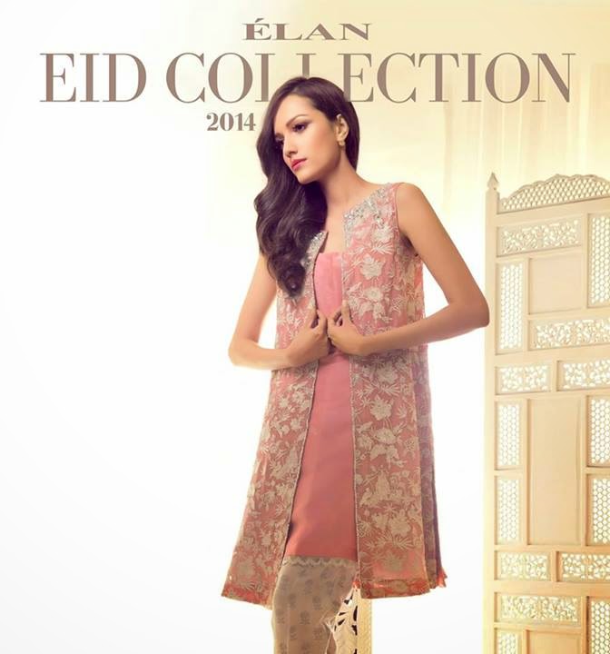 Elan Eid Collection 20142015 Elan Luxury Eid Dresses 2014 SheStyles Pakistani Designer