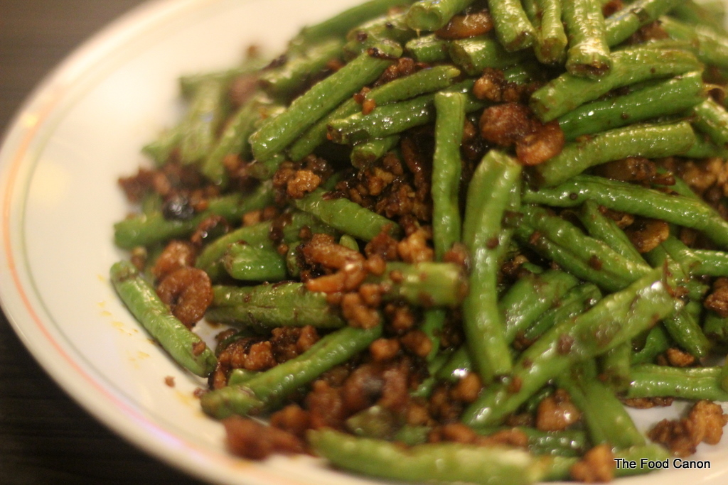 Fried Long Beans in Minced Pork and Dried Shrimps The Food Canon