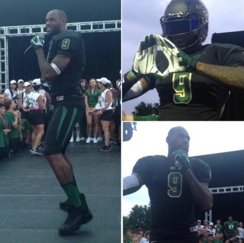 lebron james football jersey