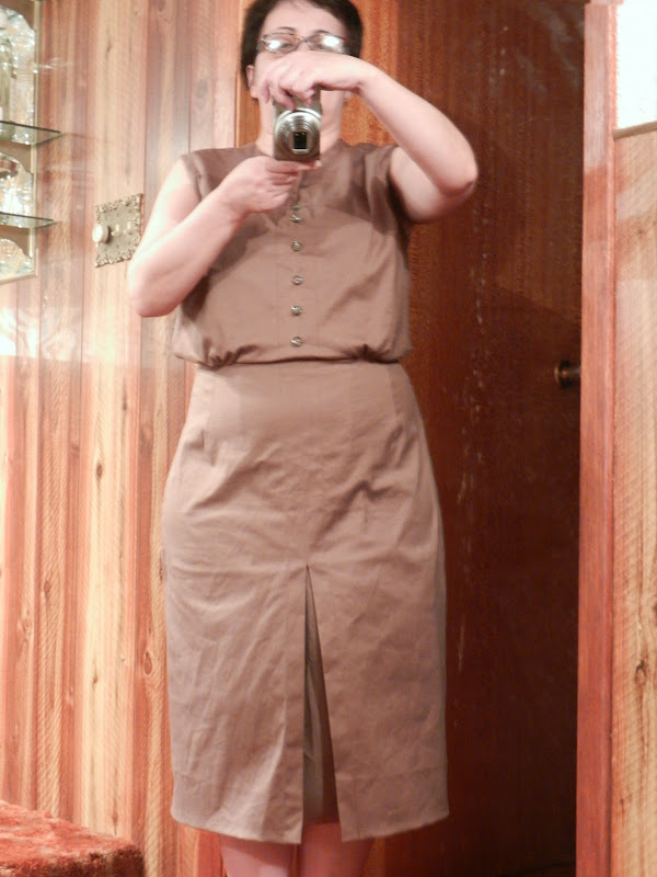 Sew Essentially Sew Vintage Dress Update Finished!