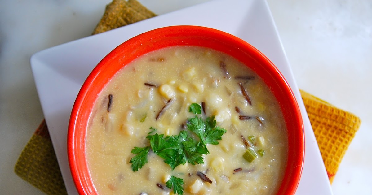 My Recession Kitchen...and garden Wild Rice and Corn Chowder