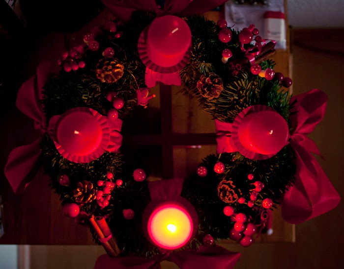 1st Day of Advent Candles 1st Day of Advent Candles