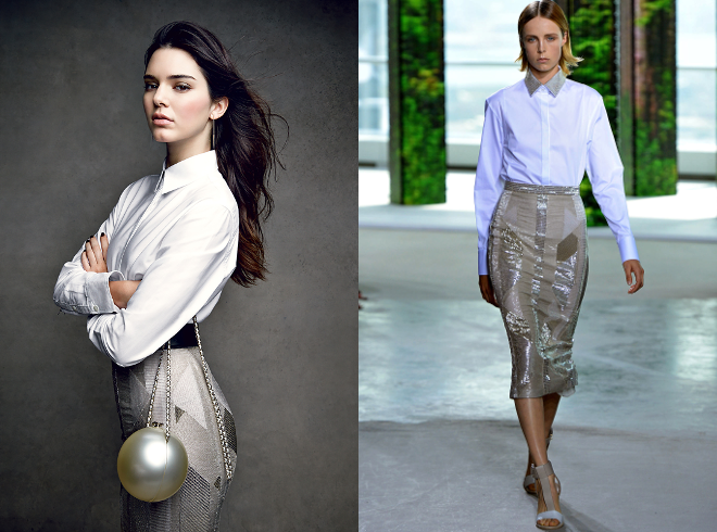 ♥♥♥ Kendall Jenner in Versace, Prada, Saint Laurent, Boss + more