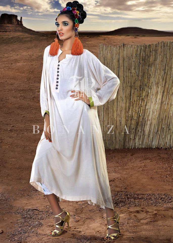 Bonanza New Satrangi Outfits 2012 Bonanza Short Shirts 2013 She