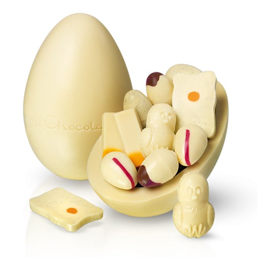 Thick White Chocolate Easter Egg? Yes Please! Tinned Tomatoes