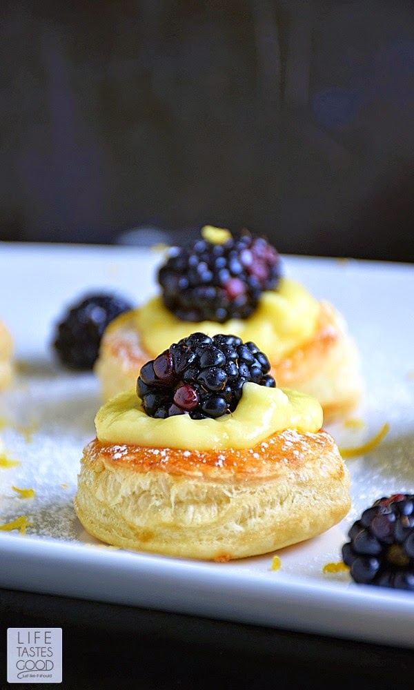 Lemon Blackberry Mini Tarts Life Tastes Good