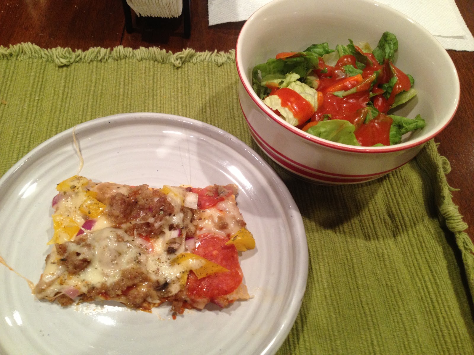 Eating Clean and Saving Green Days 24 and 25NoCrust Pizza