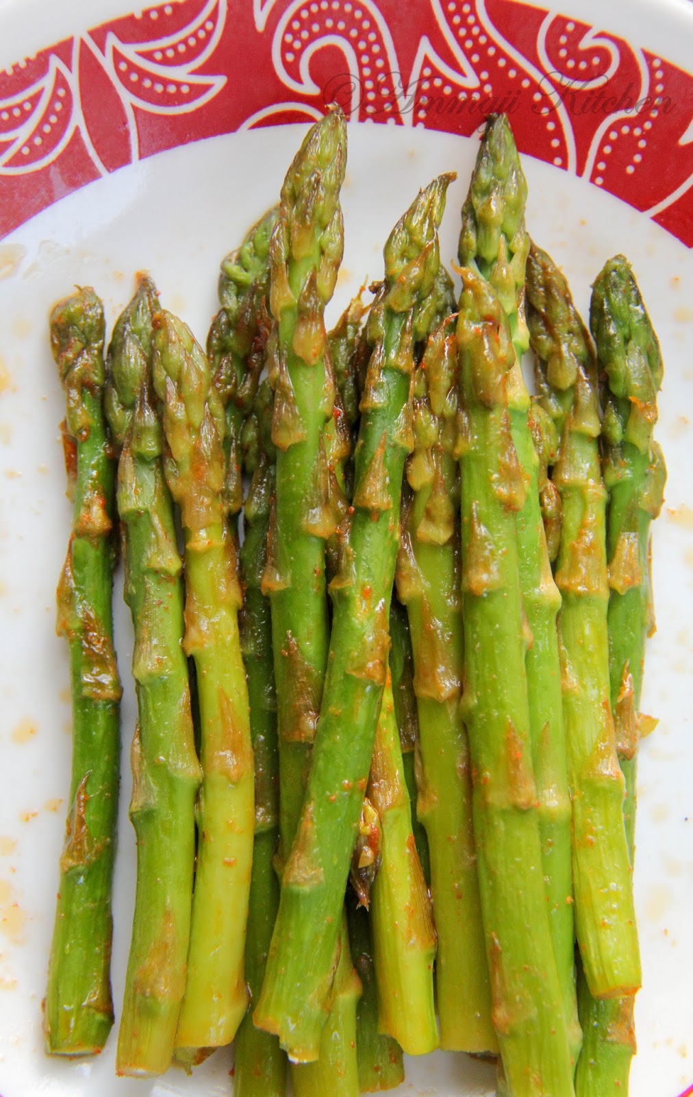 Baked Asparagus | Indian Food Recipes | Ammaji Kitchen