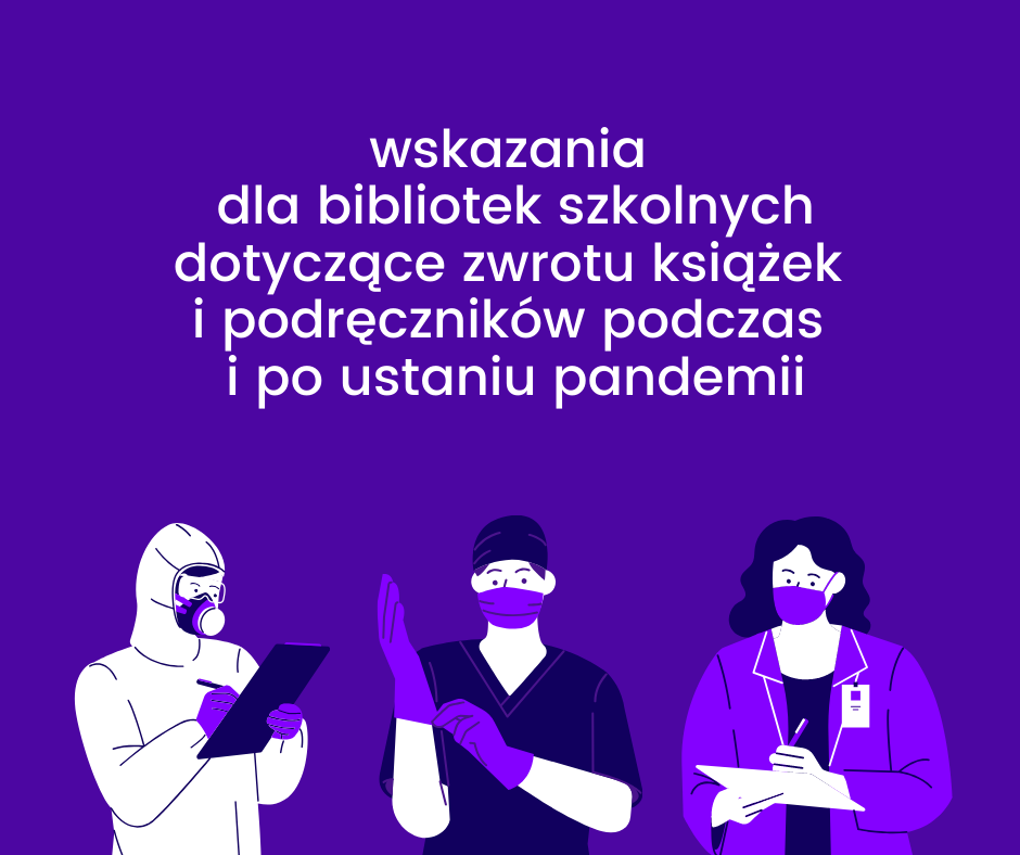 ZWROT KSIĄŻEK I PODRĘCZNIKÓW PODCZAS PANDEMII