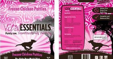 Vital Essentials Dog Food Recall Vital Essentials Dog Food Recall