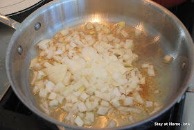 Sauteing onions in schmaltz