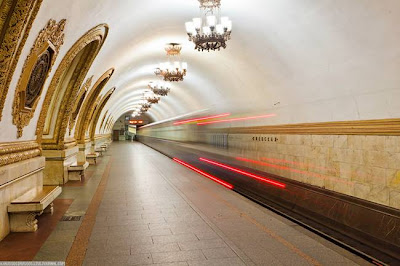 The Metro Station Kiev Ring-Mascow