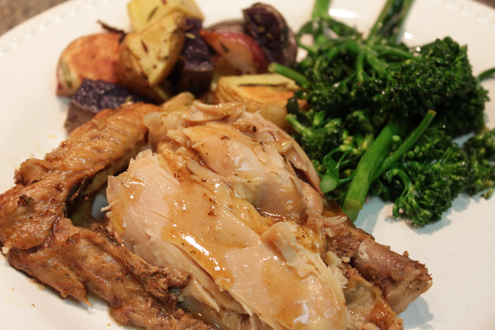 Wholesome Dinner Tonight Roasted Chicken {in the Crock Pot}