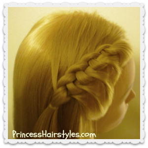 Flip Knot Braid Hairstyle | Hairstyles For Girls - Princess Hairstyles