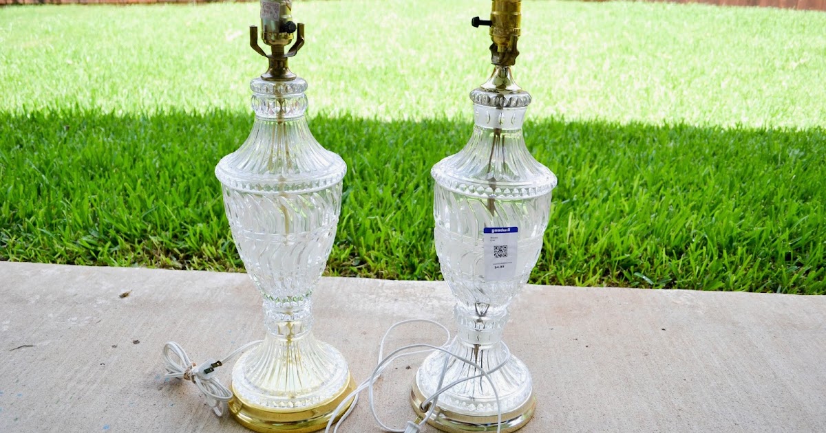 Our Love and Our Blessing Goodwill Lamps Gone Good