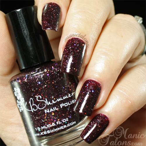 KBShimmer A Raisin to Live Swatch