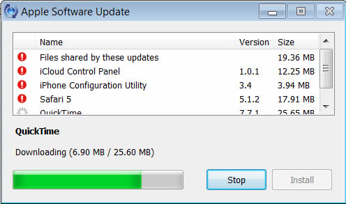 apple software update apple software update