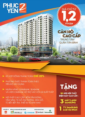 Căn hộ Phúc Yên 2 - Dự án mới