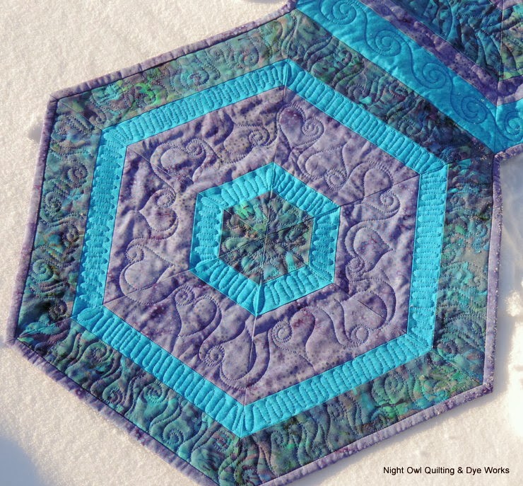 Night Owl Quilting & Dye Works Lug Nuts A New Pattern!