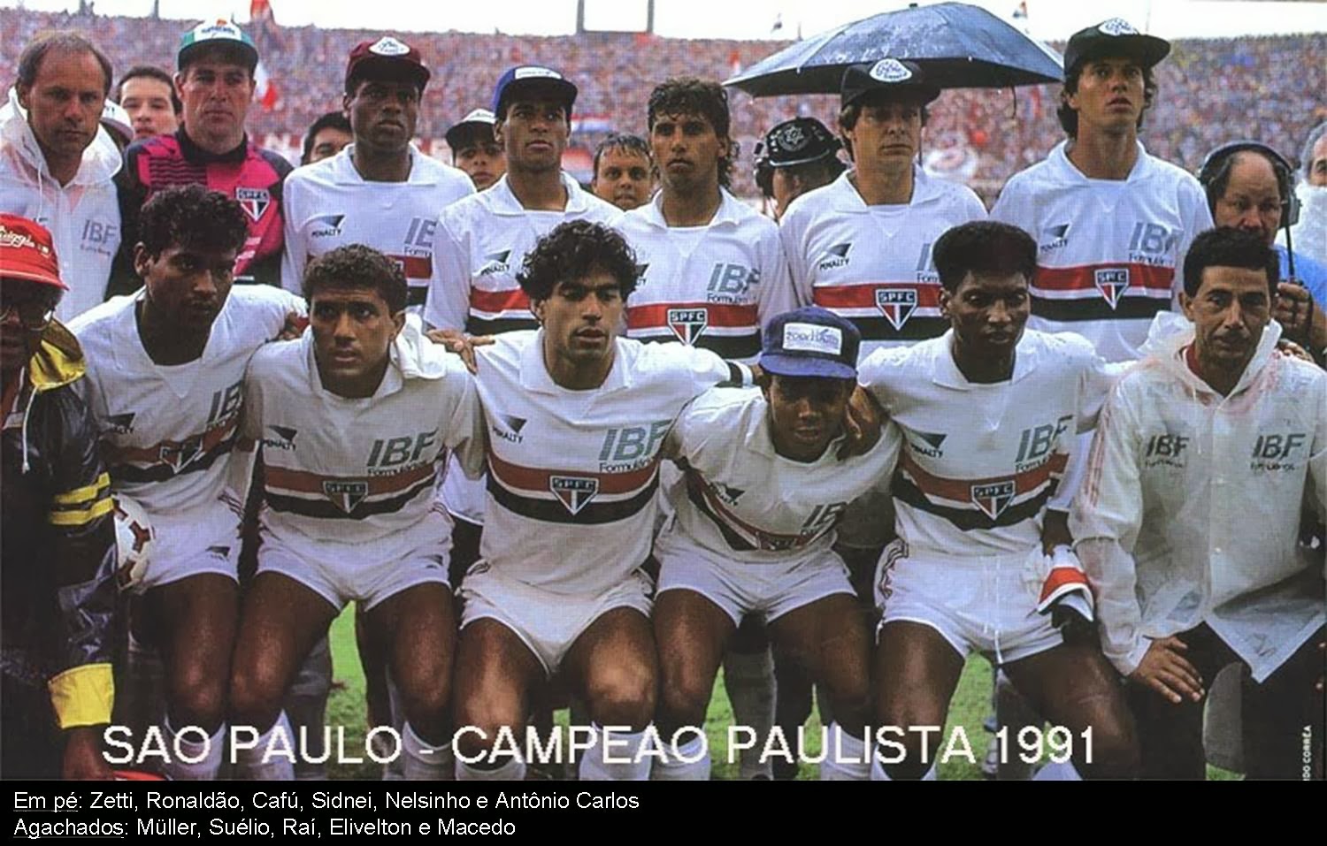 Soberano Tricolor Sobre Campeonato Paulista de 1990.