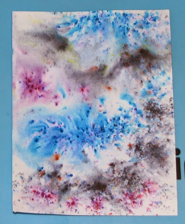 Ink Stains Brusho Colour Crystals