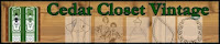 Cedar Closet Vintage on Etsy
