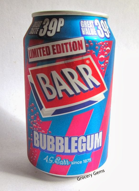 Grocery Gems Review Barr Bubblegum Drink no longer Limited Edition