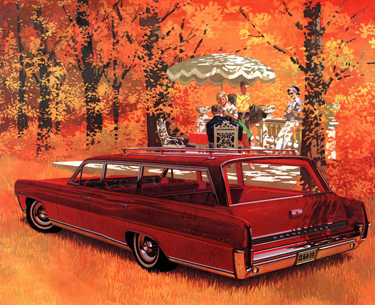 STORMWHEELS Art Fitzpatrick Advertising artwork for General Motors