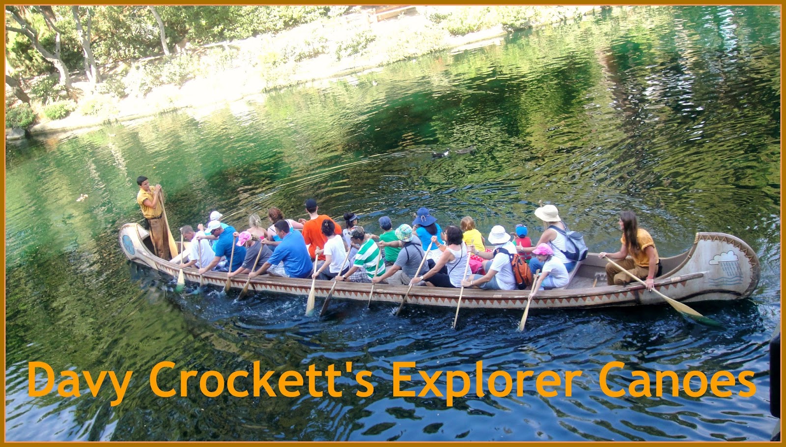 Davy Crockett's Explorer Canoes Nature On Disneyland's Rivers of
