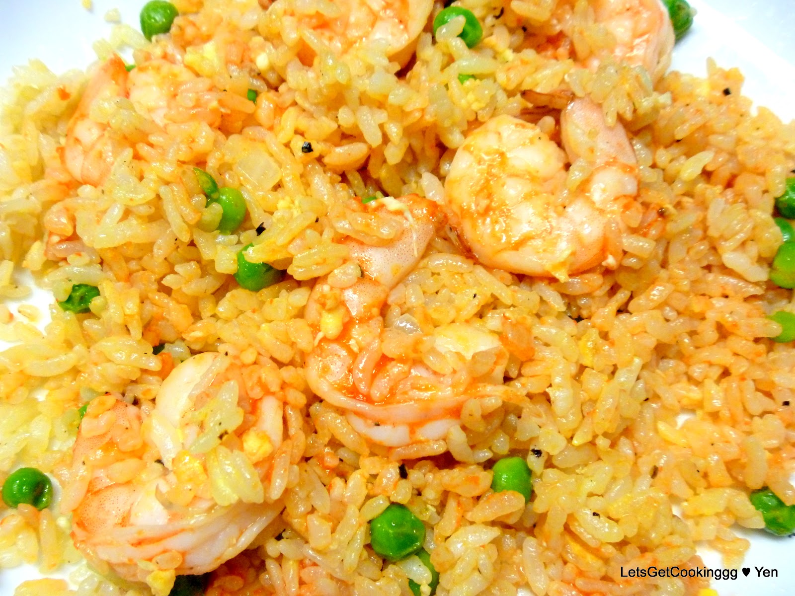 LetsGetCookinggg ♥ Yen Shrimp Fried Rice