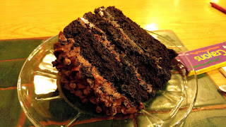 Chocolate Devil's Food cake