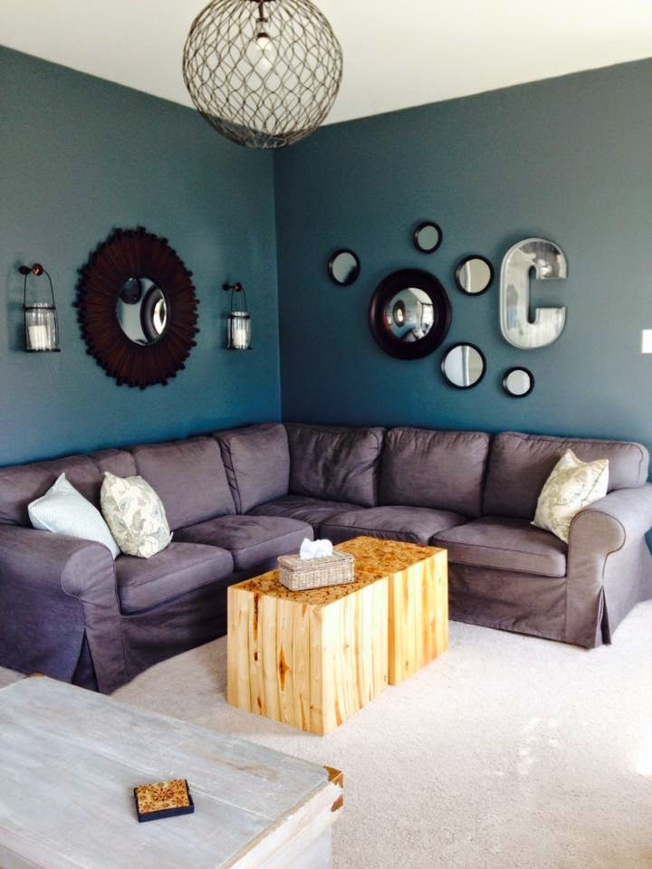 White Wood Well I finally committed to some color