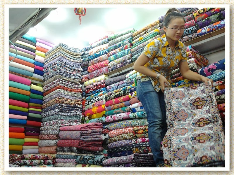 Jari Manis Travel List Ho Chi Minh Memborong Kain Part 2