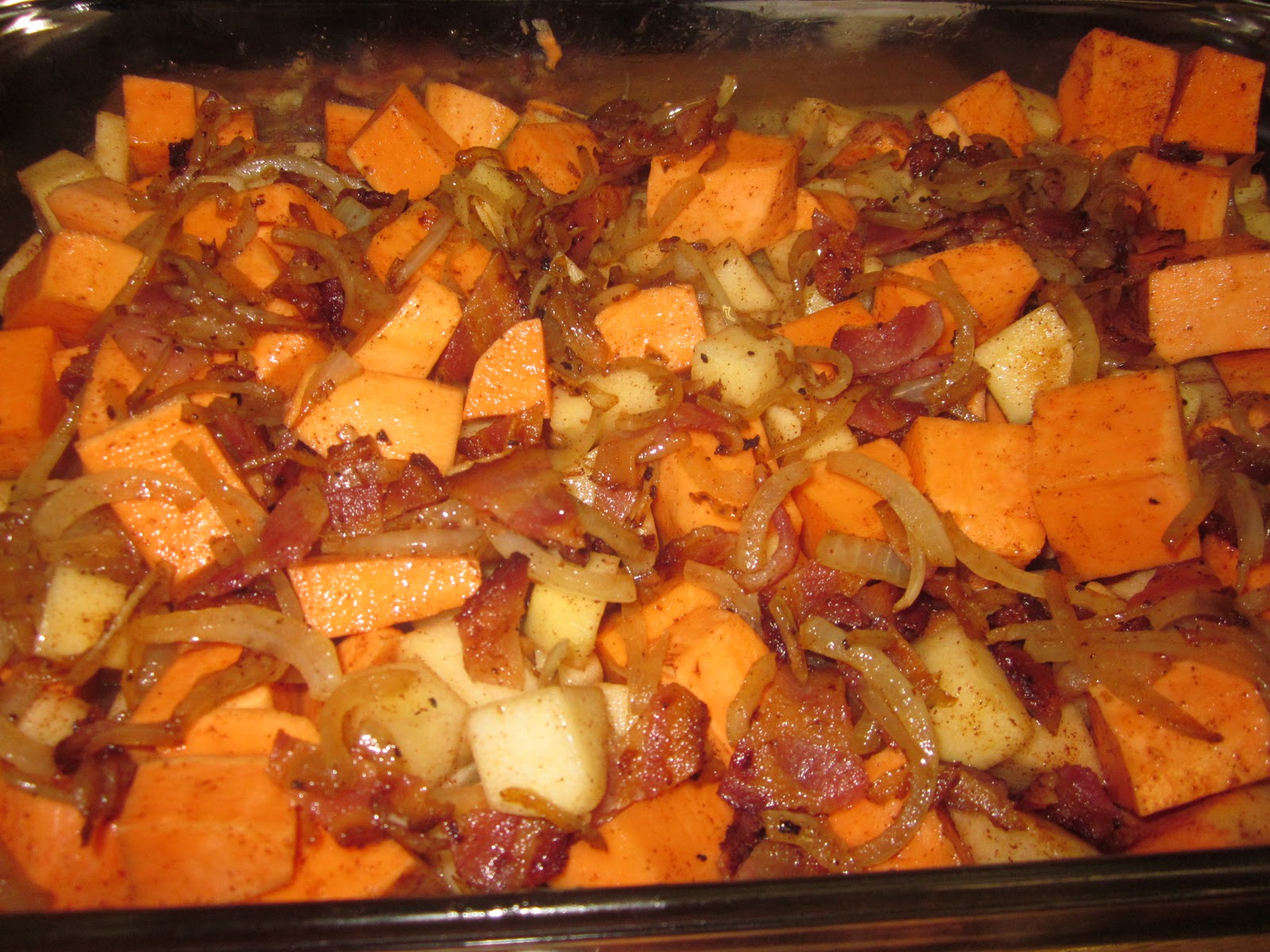 the cookin cutie Apple Sweet Potato Bake