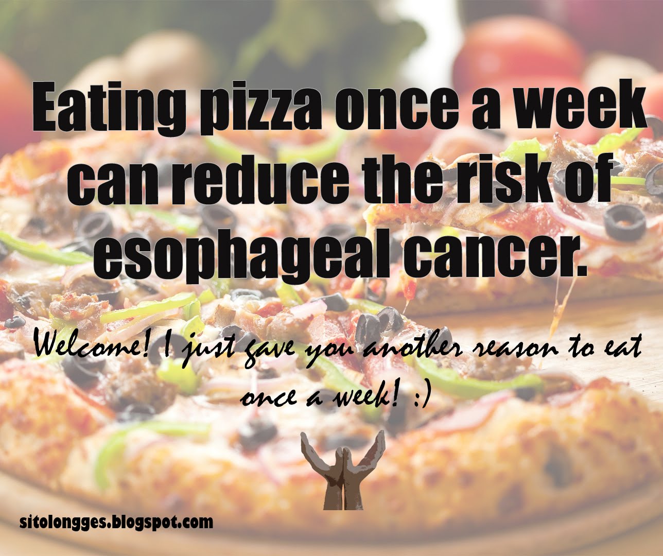 Sito Longges MY LOVE FOR PIZZA AND SOME INTERESTING FACTS ABOUT IT