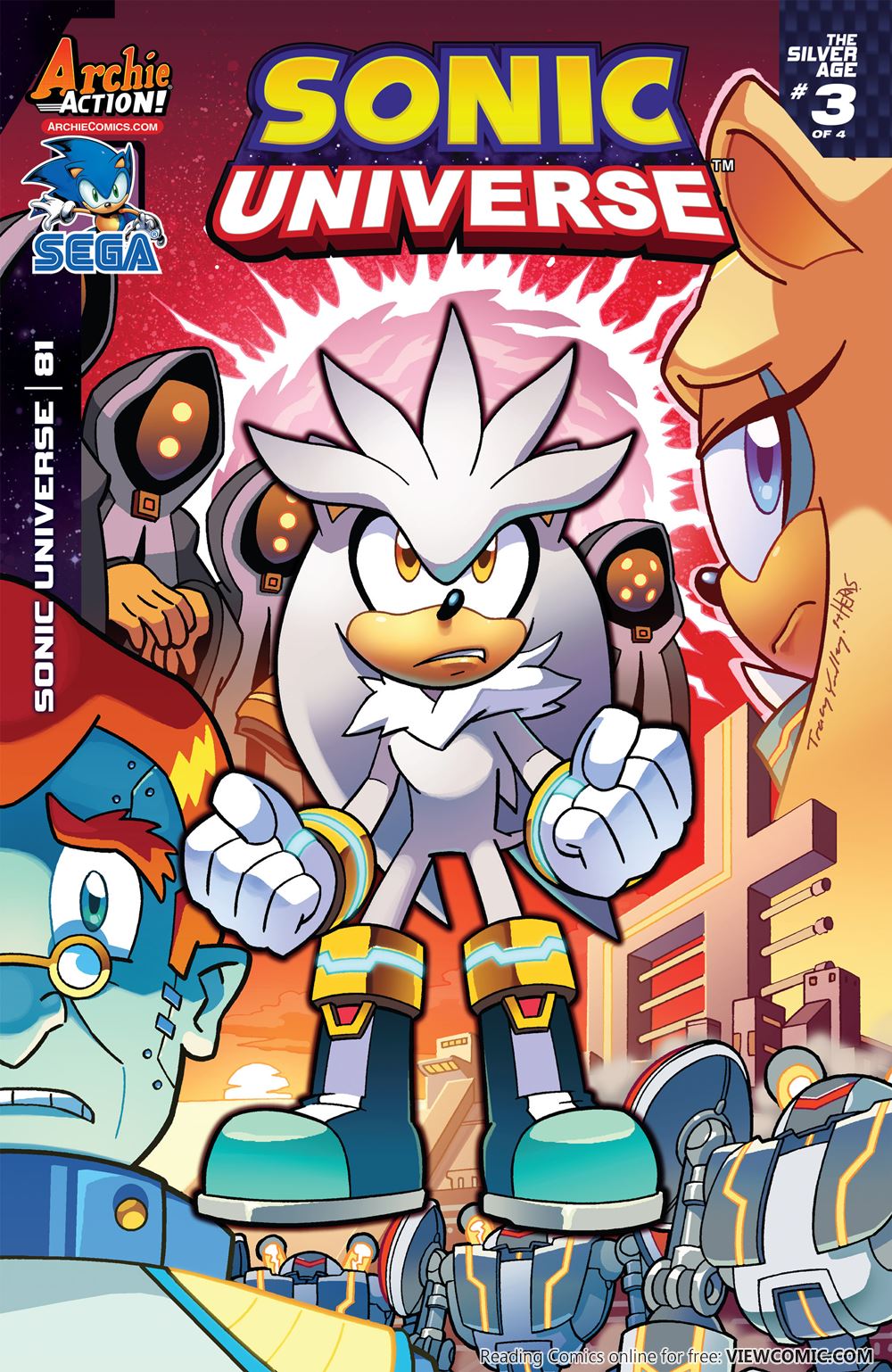 sonic universe reading comics