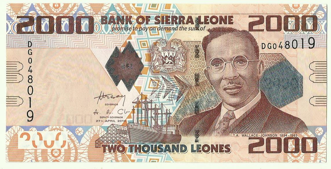 Leones milik Sierra Leone merupakan salah satu mata uang dengan nilai tukar terendah di dunia