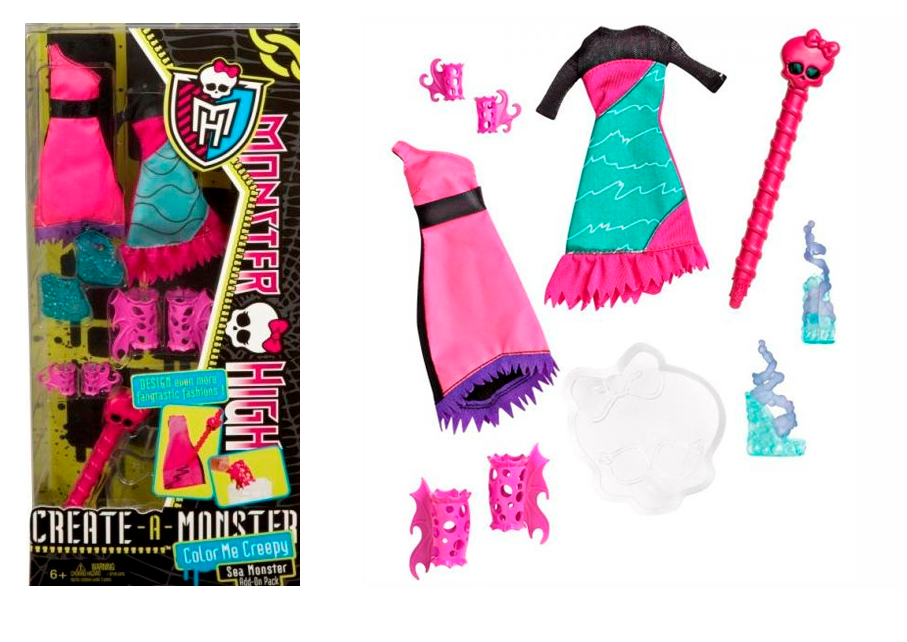 Monster High Roxy™ : ¡¡Monster High Color Me Creepy!!