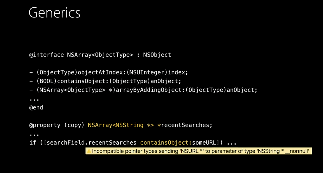 Assignment from incompatible pointer type objective c