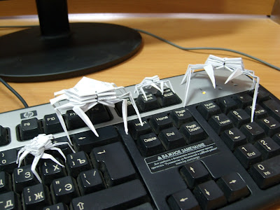 Крабы оккупировали клавиатуру